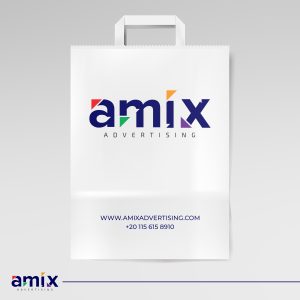 Canvas Bag with External Handle